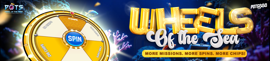 Wheels of the Seas - More Missions, More Spins, More Chips